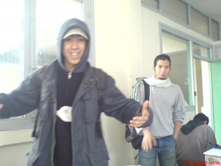 salah(&agrave; gauche) et aymane(&agrave; droite)